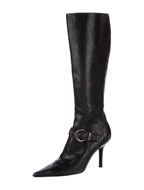 dior shoes winter|christian dior knee high boots.